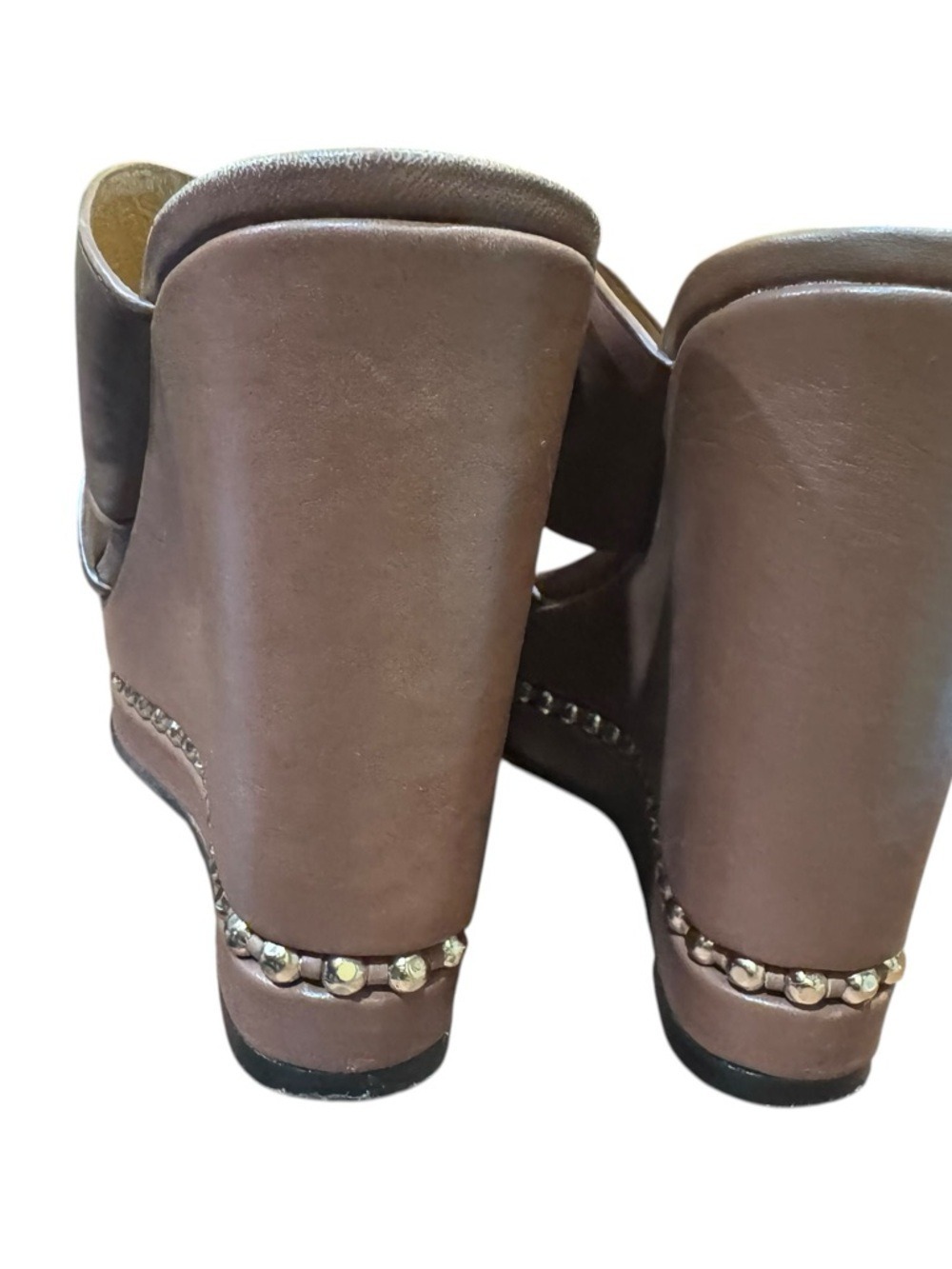 Coach Emily Wedge Slide Sandals in box - Picture 4 of 13